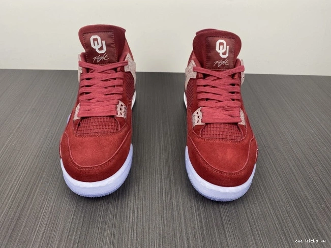 Rep Onekick 4 AJ4-904282 Sooners Oklahoma PE Jordan Retro 0807